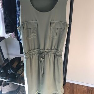 Olive Green Sundress